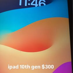 iPad 10th Generation