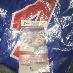 JSA COA JOE DUMARS AUTOGRAPHED #4 PISTONS JERSEY 