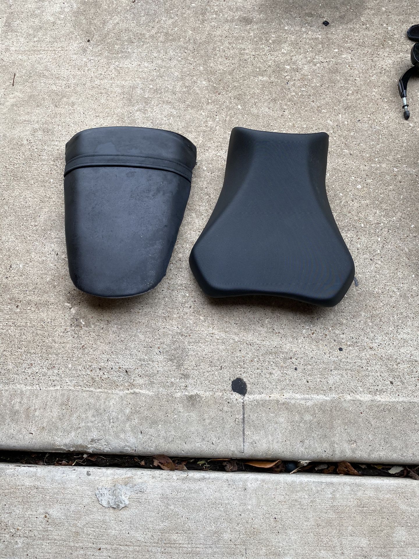 Motorcycle seats $ 50 Each ....Seat on right sold