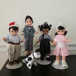Limited Edition Little Rascals Madame Alexander Dolls W/ Pete the Pup