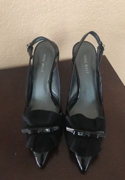 Nine West sling backs