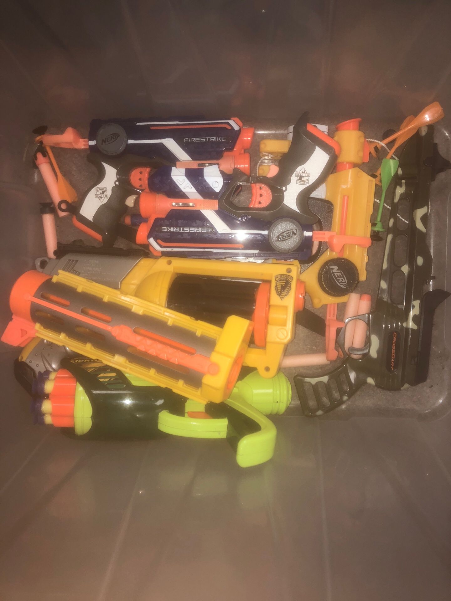 Nerf Gun Crate (6 Guns)