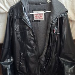 Levi's Leather Jacket In Men's Size S