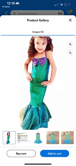 Ariel Mermaid costume