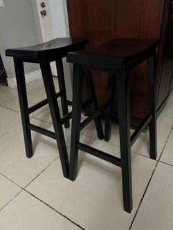 Black Bar stools
