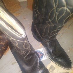 Mens Leather Boots Sixe 12