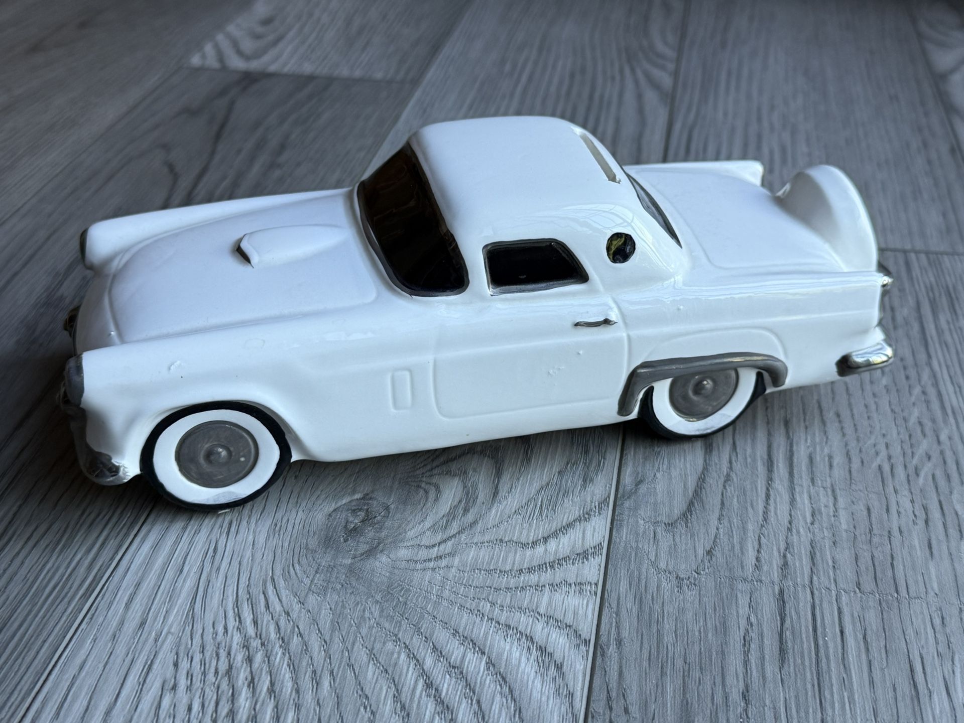 Vintage 1957 Ford Thunderbird Ceramic Bank Made 1989