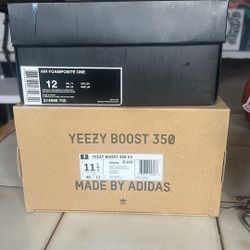 Yeezy boost 350 and Nike Shattered backboards Combo