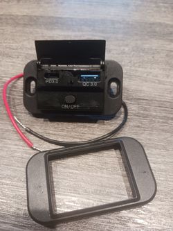 USB port 12-24 volt adapter for car or RVs