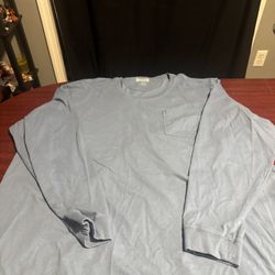 Light Blue 4xl Standard Fit Longtail Dalith Trading Long Sleeve