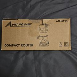 AVID POWER 6.5 Amp 1.25 HP Compact Router Tools for Woodworking