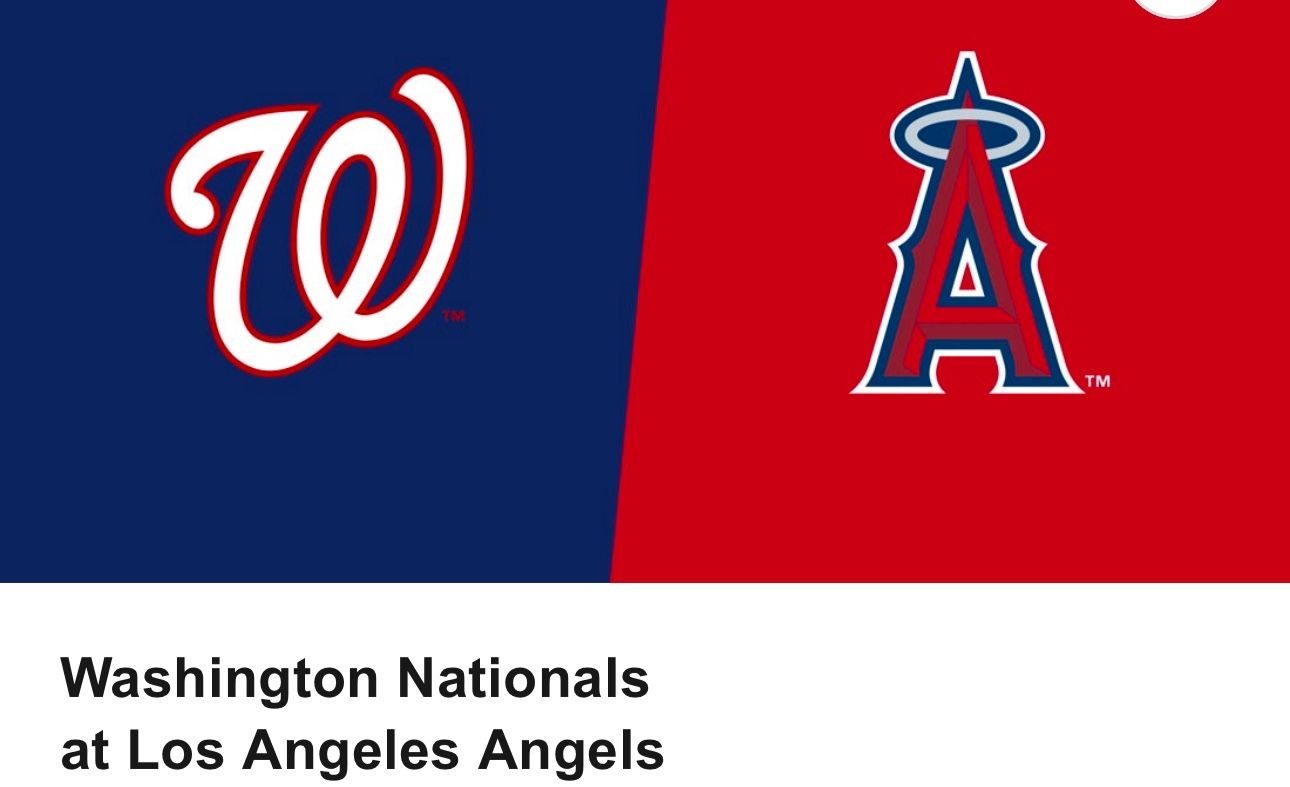Washington Nationals at Los Angeles Angels