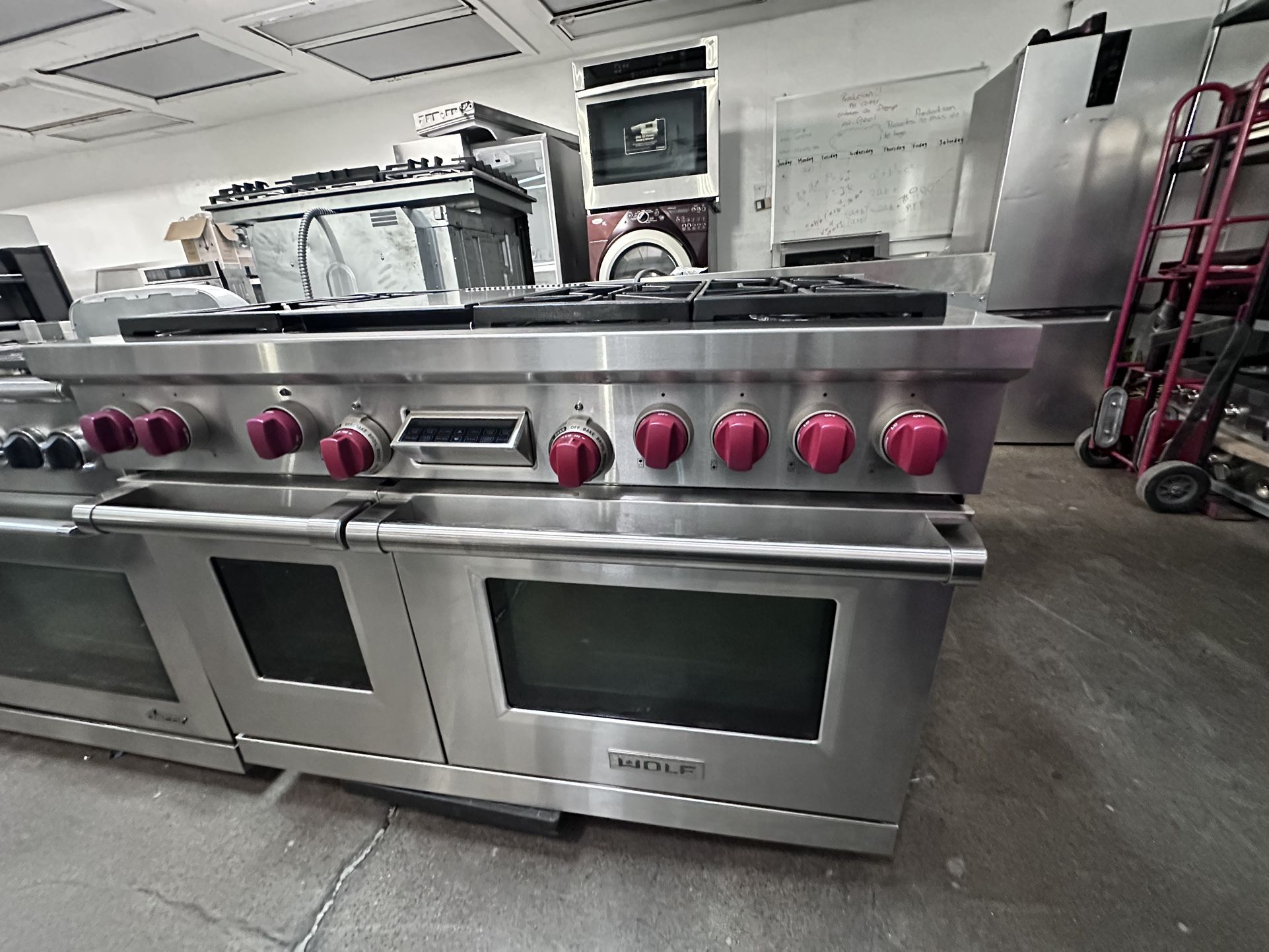 48” Wolf Dual Fuel Range Stainless Steel