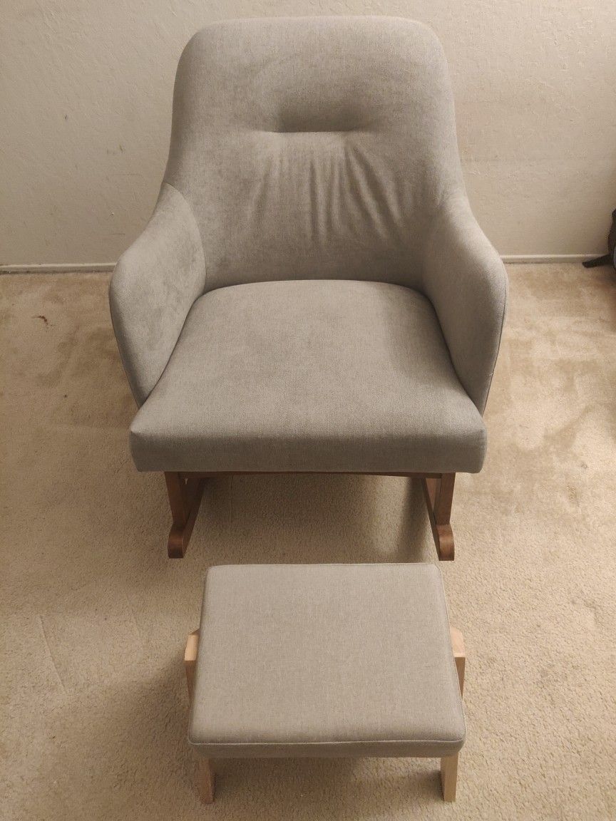 Wayfair Rocking Chair & Footstool