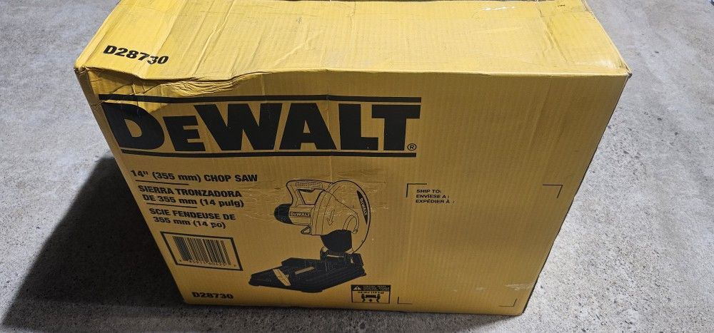 Dewalt Chop Saw