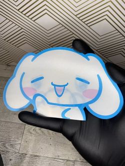 Brand New Sanrio Cinnamoroll 3D Lenticular Motion Car Sticker Decal Peeker