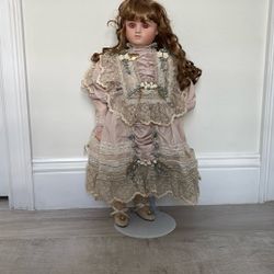 bebe bru porcelain doll 1993 
