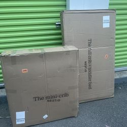 Brand New In The Box Nestig 3 In 1 Crib 