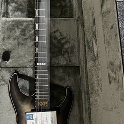 ESP E-II Horizon FR - Black Natural Burst