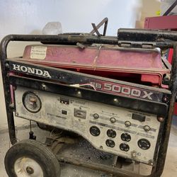 Honda 5000x Generator 