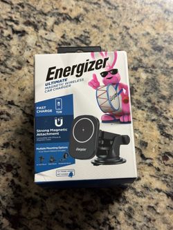 New Car wireless 15W fast charger Energizer multiple mounts option