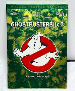 Ghostbusters 1 & 2 DVD Double Feature Gift Set Movie With Scrapbook 2005 OOP
