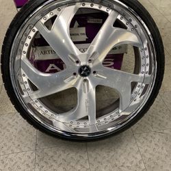 26” Vellano swirl 5X112 Mercedes Audi VW $6000
