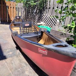 17’ Coleman Canoe