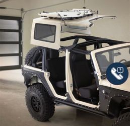 Jeep wrangler Hard top EZ hoist kit