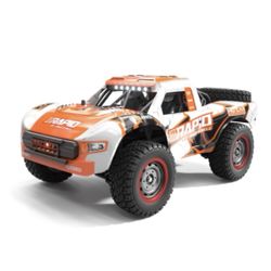 JJR/C Q130 Full-scale Brushless Four-wheel Drive High-speed Pickup RC Car(Orange)