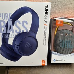 brand New JBL headphones And Speaker 