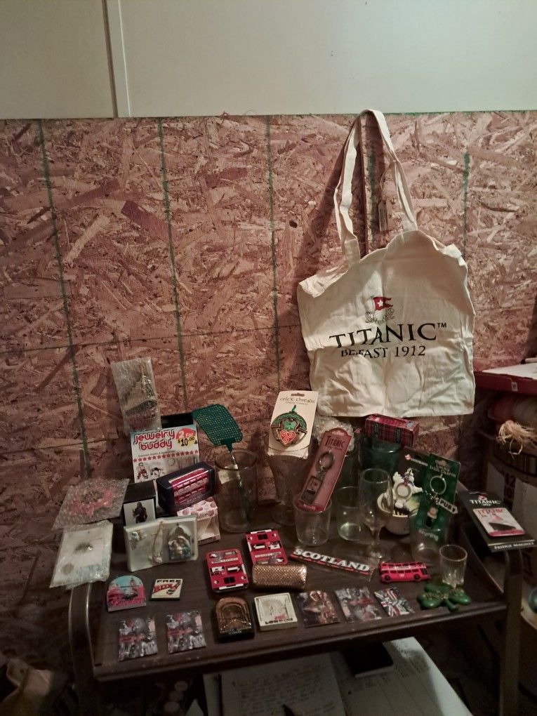Box Lot Of Forty Two Assorted Brand New Items And Drinking Glasses 