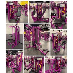 Huge Lot Of Commercial Cybex VR3 Gym/Fitness Equipment -Leg Press,Extension, Curl, Chest Press,