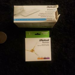 iRobot Dry 10 Sweeping Pads & 3 Side Brush Pack