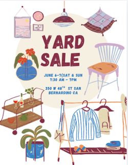 BIG YARD SALE