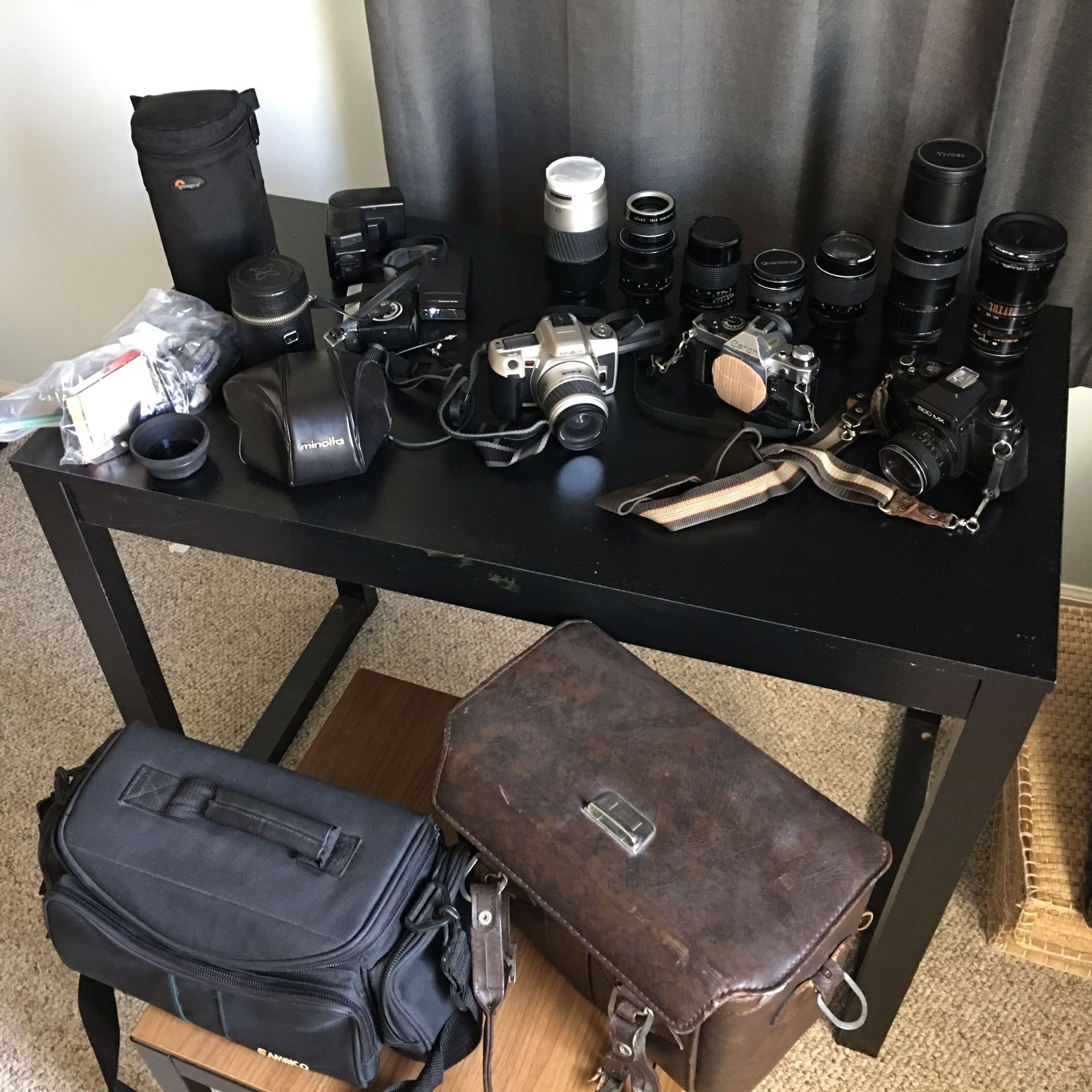 Miscellaneous vintage camera gear
