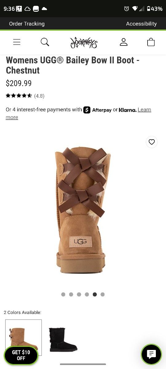 Women's Uggs Bailey Bow II