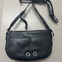 Nine West Leather Cross Bag - Vintage 
