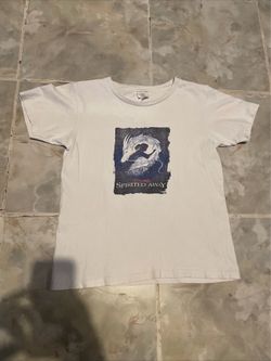 VTG 2001 Spirited Away Japan Studio Ghibli Kids Children SZ 6-10 YRS Tee(RARE)