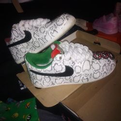 Custom Air Forces (Gucci & Snake Skin)(11)