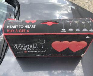 Riedel The O Wine Tumbler Cabernet/Merlot Wine Glass 4 pc Set(brand new)