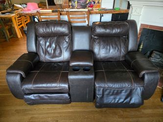Nice used leather couch