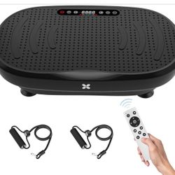 Vibration plate exercise machine