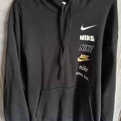 Nike Men's Hoodie - Black - XXL
