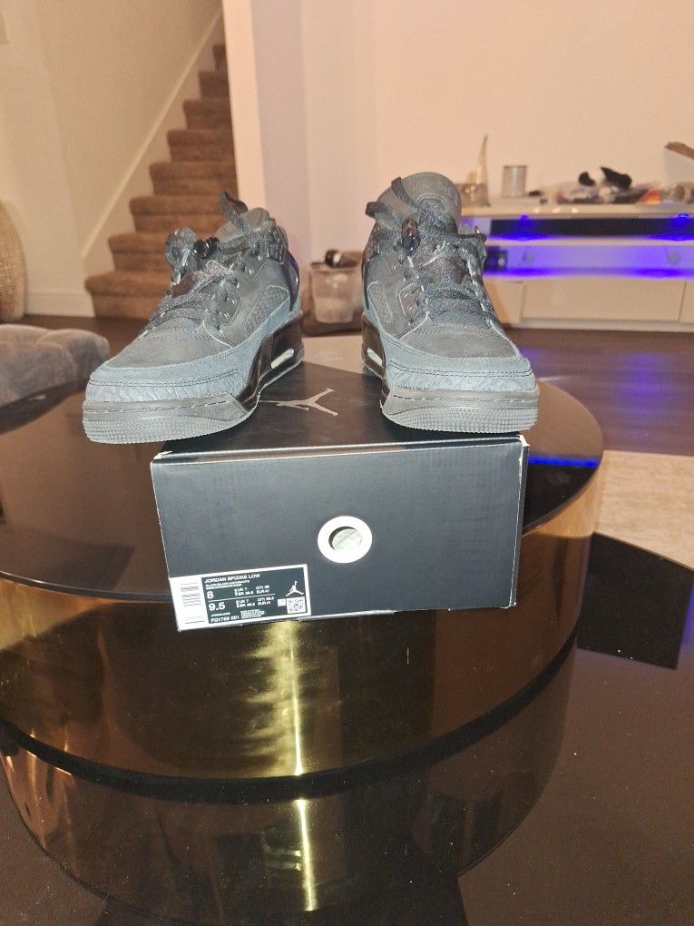 Size 8 Jordan Spizike Black Cat