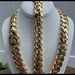 22m Gold Cuban Bundle
