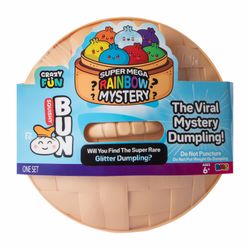 Super Mega Rainbow Mystery Dumpling Squishy Toy Rare Glitter Chance Viral Bun Figure Sensory Stress Ball Blue Yellow Red Green Orange Purple