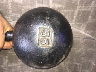 Vintage York 55 pound globe