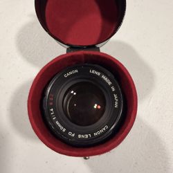 Canon 50mm 1.4 FD. 