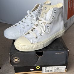 Brand New Converse White Monarch Shoes (men’s 4.5/womens 6.5)